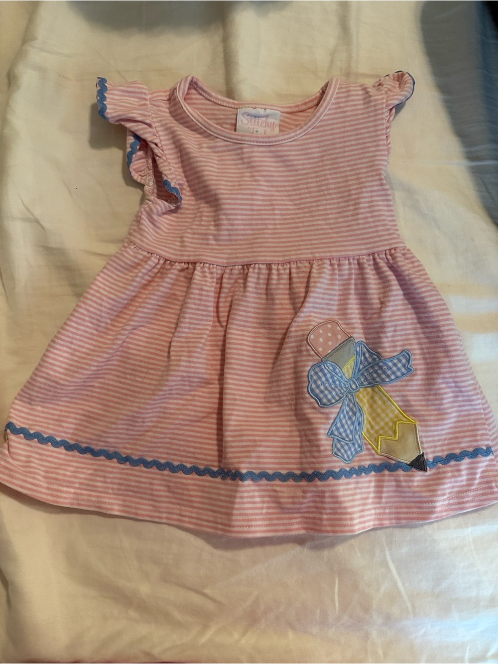 Stitchy Fish Back to School Pencil Dress